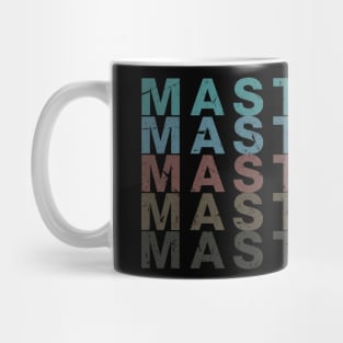 Graphic Mastodon  Lovely Name Flowers Retro Classic Styles Mug